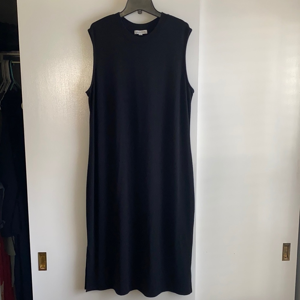 Prologue Black Midi Dress